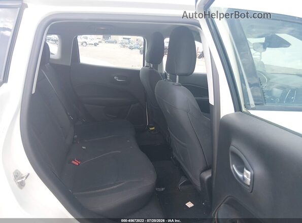 3C4NJCAB7HT652231 2017 JEEP COMPASS White Vista de la etiqueta del VIN