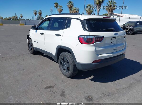 3C4NJCAB8JT212895 2018 JEEP COMPASS Белый Задняя левая четверть
