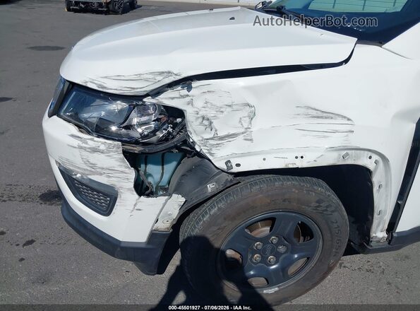 3C4NJCAB8JT212895 2018 JEEP COMPASS Белый Вид спереди