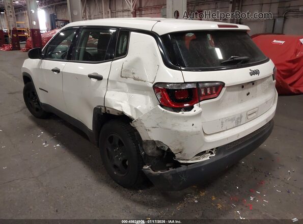 3C4NJCAB8JT328467 2018 JEEP COMPASS Белый Вид спереди