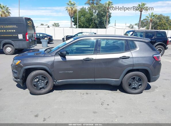 3C4NJCAB8JT408500 2018 JEEP COMPASS Серый Панорамный вид салона 360°