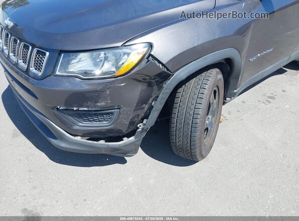 3C4NJCAB8JT408500 2018 JEEP COMPASS Серый Вид спереди