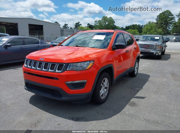 3C4NJCAB8LT151146 2020 JEEP COMPASS Orange Front left