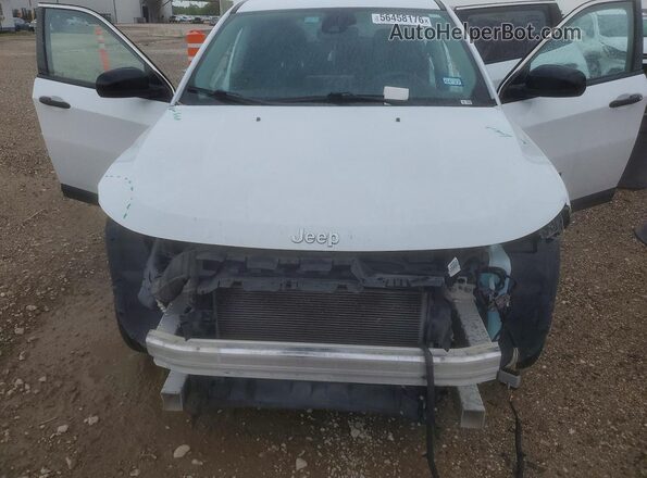 3C4NJCAB8NT145897 2022 JEEP COMPASS White Widok wnętrza z tyłu