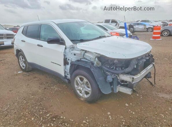 3C4NJCAB8NT145897 2022 JEEP COMPASS White Przód prawy