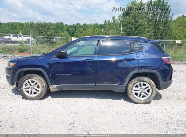 3C4NJCAB9JT286228 2018 JEEP COMPASS Blue 360 interior view