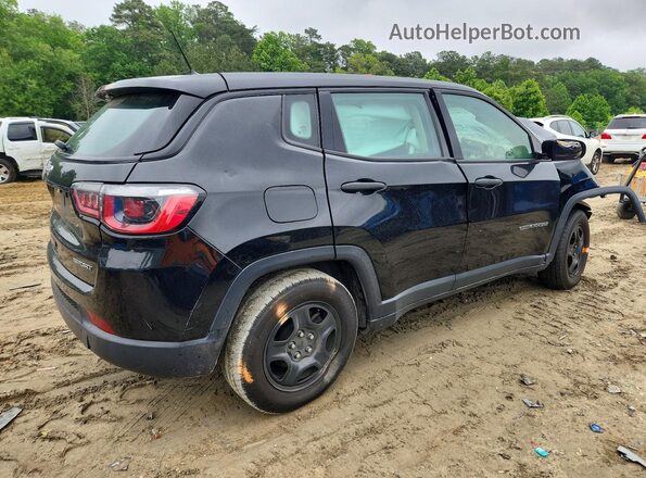 3C4NJCABXJT133695 2018 JEEP COMPASS Black Rear right
