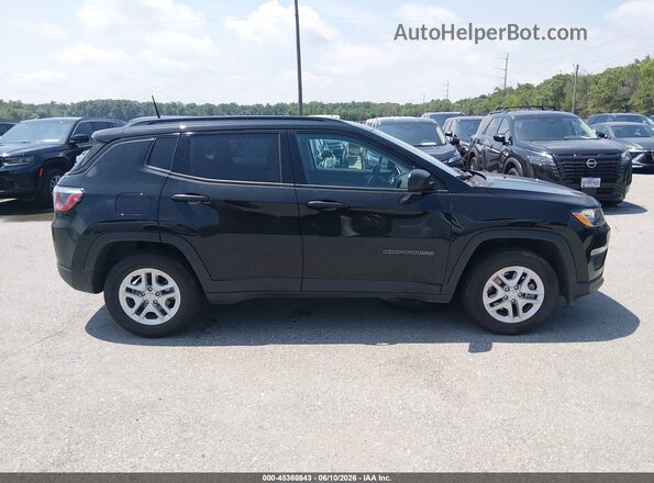 3C4NJCABXJT357839 2018 JEEP COMPASS Black 