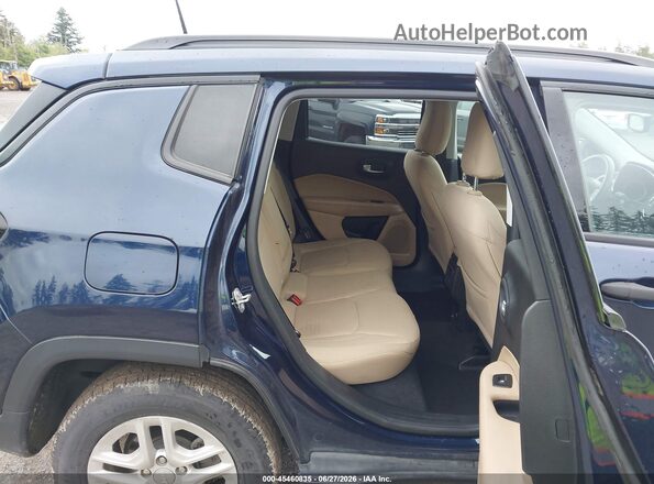 3C4NJCABXJT405615 2018 JEEP COMPASS Dark Blue VIN կոդի պիտակի տեսք