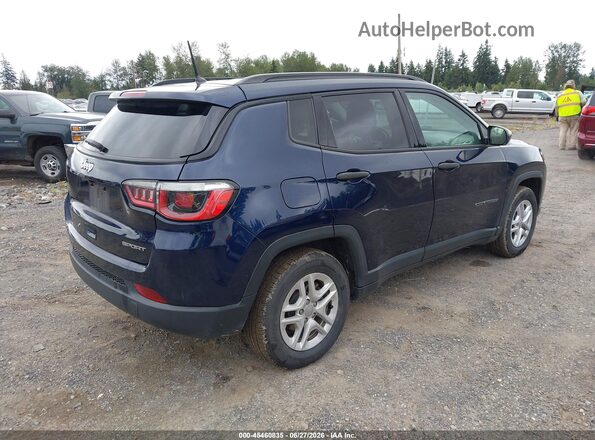 3C4NJCABXJT405615 2018 JEEP COMPASS Dark Blue Հետևի աջ