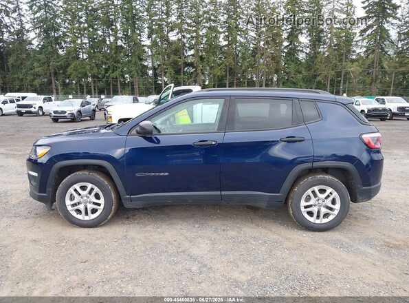 3C4NJCABXJT405615 2018 JEEP COMPASS Dark Blue Սալոնի 360 աստիճան տեսք