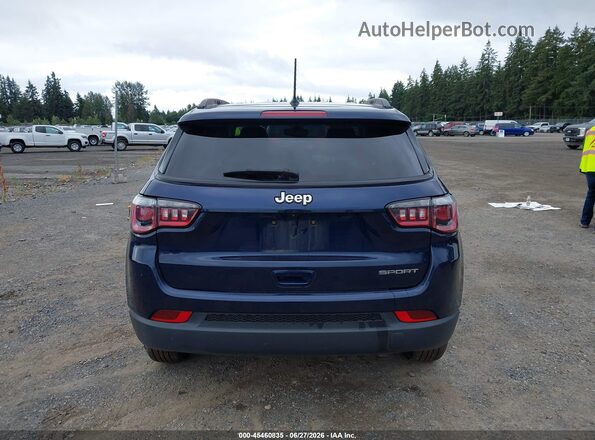 3C4NJCABXJT405615 2018 JEEP COMPASS Dark Blue 