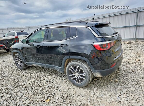 3C4NJCBB0JT137477 2018 JEEP COMPASS Black Rear left