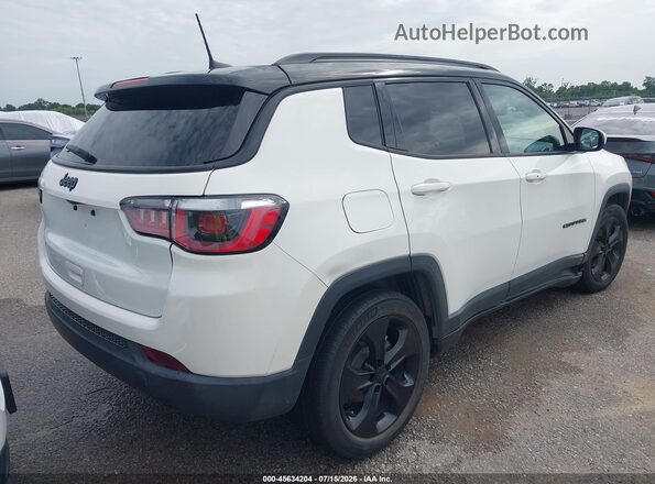 3C4NJCBB0KT612854 2019 JEEP COMPASS Белый Задняя правая четверть
