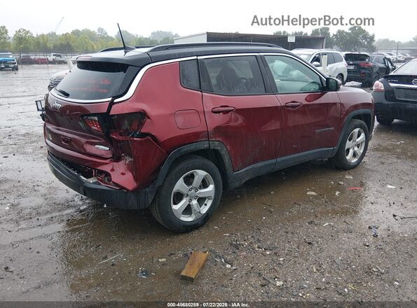 3C4NJCBB0LT229871 2020 JEEP COMPASS Maroon Rear right