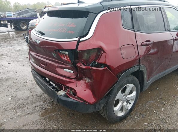 3C4NJCBB0LT229871 2020 JEEP COMPASS Maroon Front view