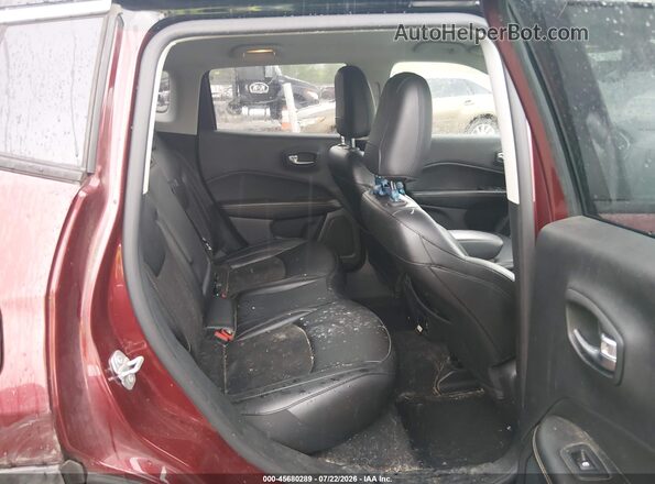 3C4NJCBB0LT229871 2020 JEEP COMPASS Maroon VIN sticker view