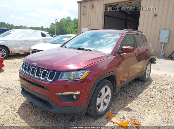 3C4NJCBB0MT552965 2021 JEEP COMPASS Red Передня ліва чверть