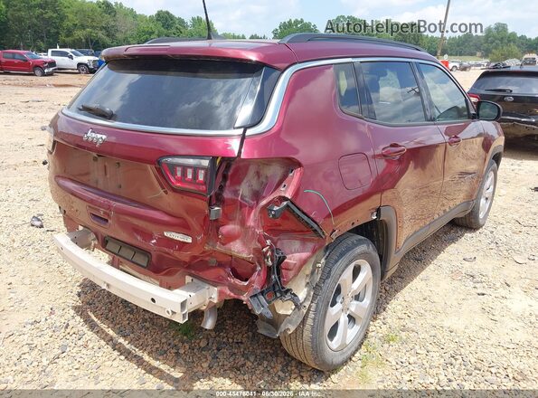3C4NJCBB0MT552965 2021 JEEP COMPASS Red Задня права чверть