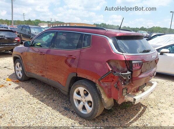 3C4NJCBB0MT552965 2021 JEEP COMPASS Red Задня ліва чверть