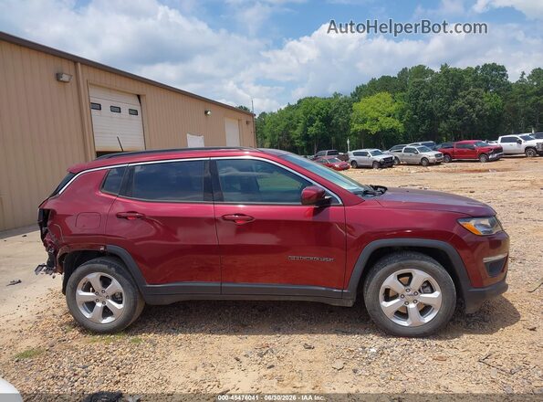 3C4NJCBB0MT552965 2021 JEEP COMPASS Red Вид задньої частини салону