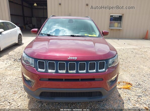 3C4NJCBB0MT552965 2021 JEEP COMPASS Red Вид щитка приладів