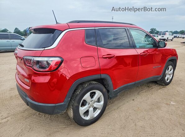 3C4NJCBB0MT570964 2021 JEEP COMPASS Red Rear right