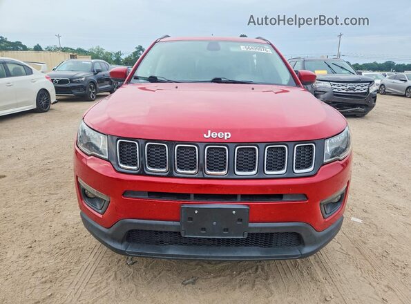 3C4NJCBB0MT570964 2021 JEEP COMPASS Red Front view