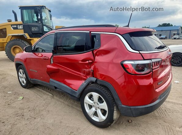 3C4NJCBB0MT570964 2021 JEEP COMPASS Red Rear left