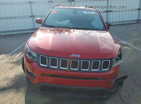 3C4NJCBB0MT600464 2021 JEEP COMPASS Red Vista frontal