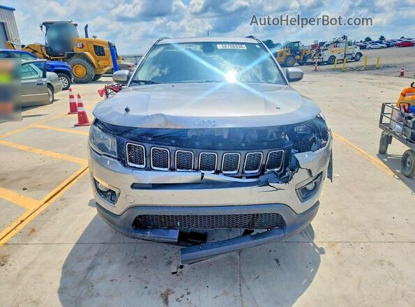 3C4NJCBB1HT658511 2017 JEEP COMPASS Silver წინა ხედი