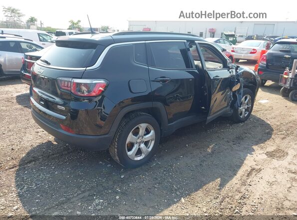 3C4NJCBB1JT285931 2018 JEEP COMPASS Черный Задняя правая четверть