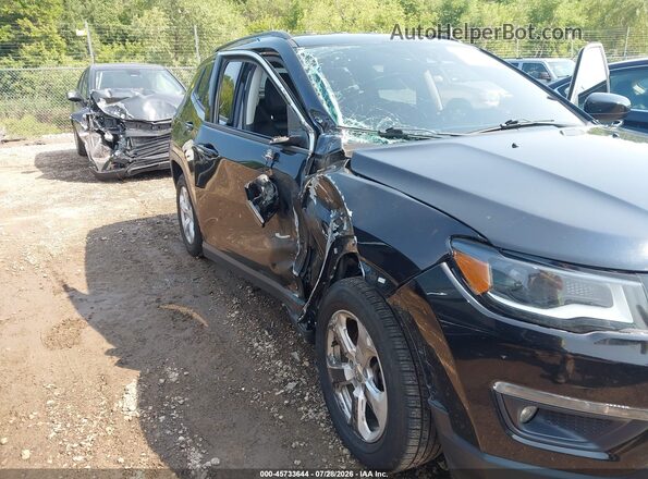 3C4NJCBB1JT285931 2018 JEEP COMPASS Черный Вид спереди