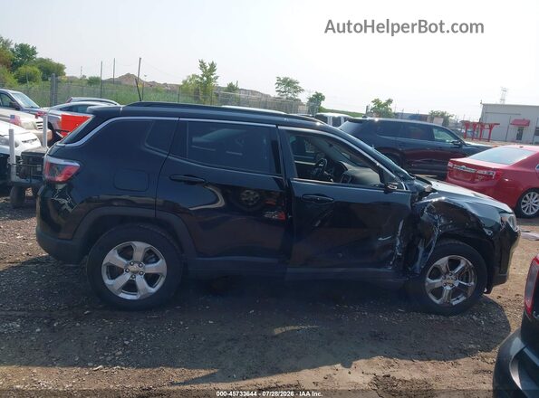 3C4NJCBB1JT285931 2018 JEEP COMPASS Черный Вид задней части салона