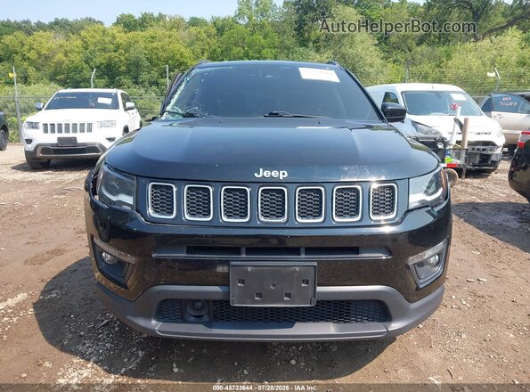 3C4NJCBB1JT285931 2018 JEEP COMPASS Черный Вид щитка приборов