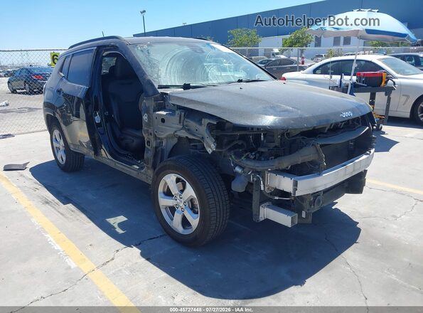 3C4NJCBB1JT293141 2018 JEEP COMPASS Black Դիմացի տեսք