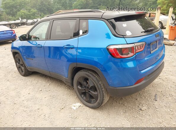 3C4NJCBB1KT726362 2019 JEEP COMPASS Синий Задняя левая четверть