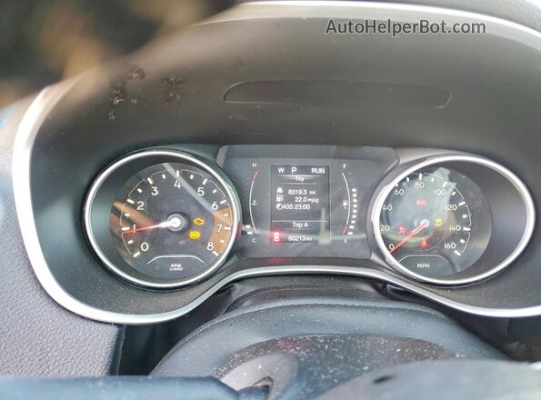 3C4NJCBB1MT526844 2021 JEEP COMPASS White Widok zestawu wskaźników