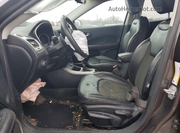 3C4NJCBB1MT577079 2021 JEEP COMPASS Gray Front interior view