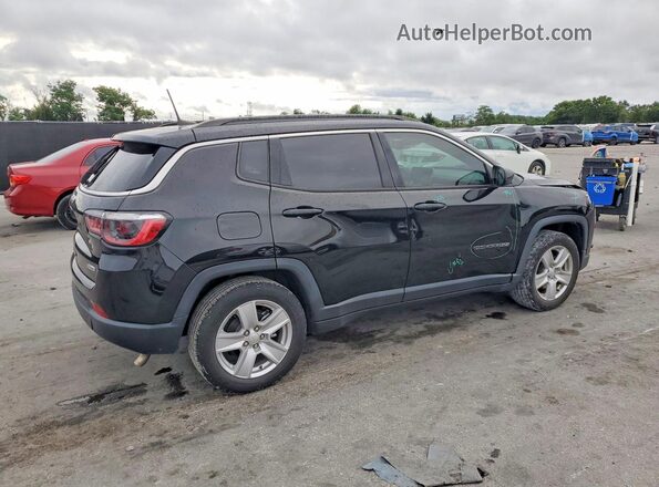 3C4NJCBB1NT234855 2022 JEEP COMPASS Черный Задняя правая четверть