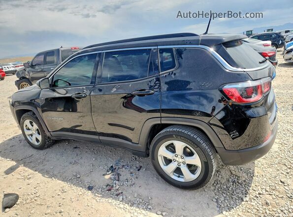 3C4NJCBB2JT461756 2018 JEEP COMPASS Black Tył lewy
