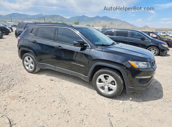 3C4NJCBB2JT461756 2018 JEEP COMPASS Black Przód prawy