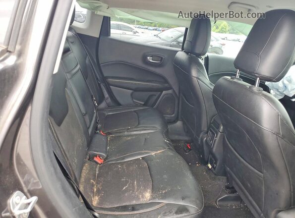 3C4NJCBB3JT124657 2018 JEEP COMPASS Charcoal უკანა სავარძლების ხედი