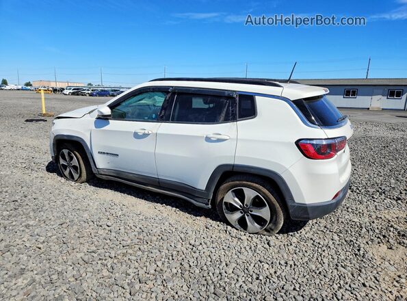 3C4NJCBB3JT134282 2018 JEEP COMPASS White Rear left