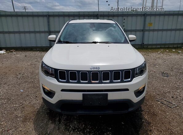 3C4NJCBB3KT693025 2019 JEEP COMPASS White Vista frontal
