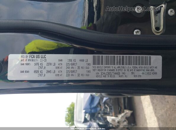 3C4NJCBB3LT144426 2020 JEEP COMPASS Коричневый Вид подкапотного пространства