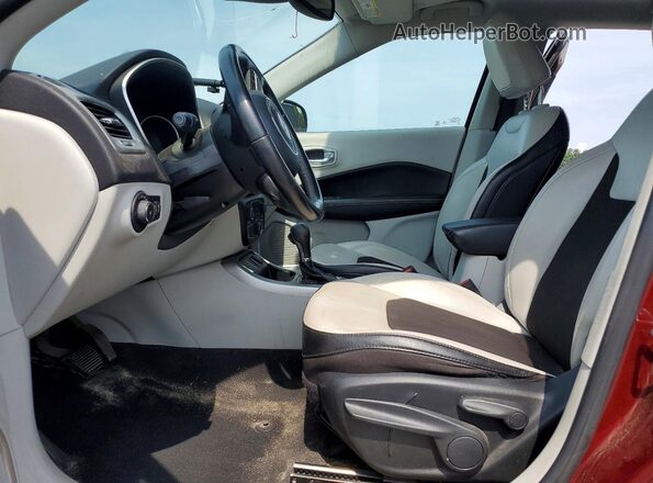 3C4NJCBB3LT257180 2020 JEEP COMPASS Burgundy Vista interior delantera
