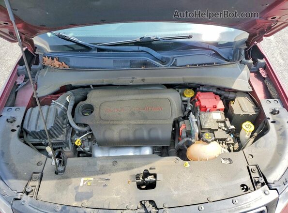 3C4NJCBB3LT257180 2020 JEEP COMPASS Burgundy Vista del compartimento del motor