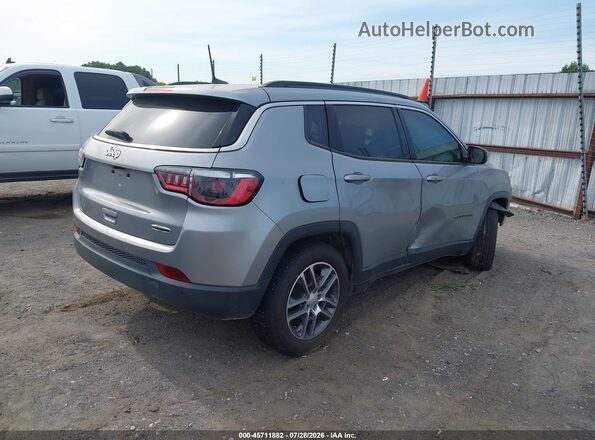 3C4NJCBB3LT258927 2020 JEEP COMPASS Серебряный Задняя правая четверть