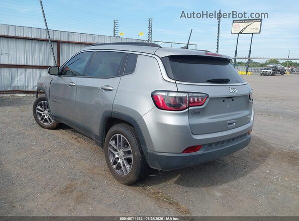 3C4NJCBB3LT258927 2020 JEEP COMPASS Серебряный Задняя левая четверть